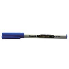 Monami OHP Pen Fine Point Permanent Marker Blue