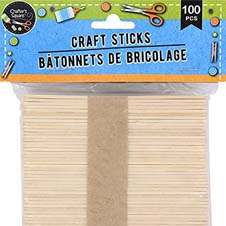 Craft Popsicle Sticks Colour (L)