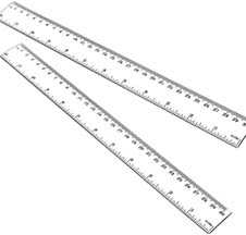 Plastic 12" Ruler