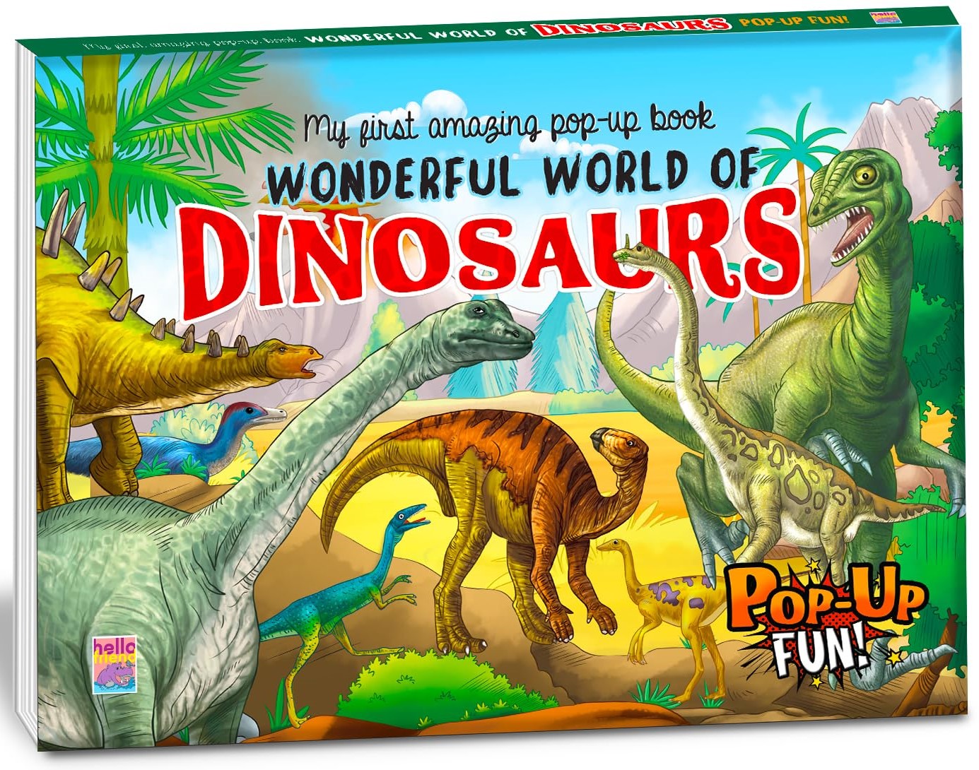 My First Amazing Pop up Book Wonderful World of Dinosaurs