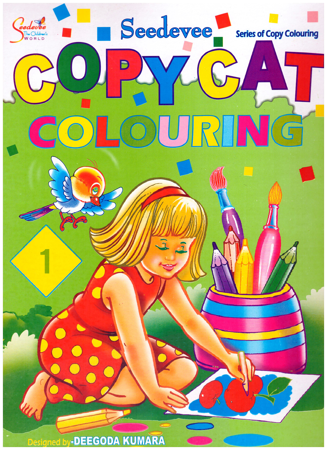 Seedevee Copy Cat Colouring Book 1