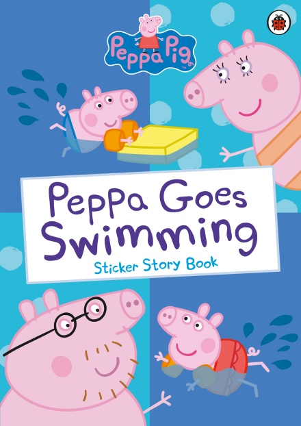 Peppa Pig Peppa Goes Swimming ( Sticker Book )