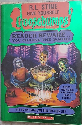 Goosebumps #19 : Escape From Camp Run For Your Life