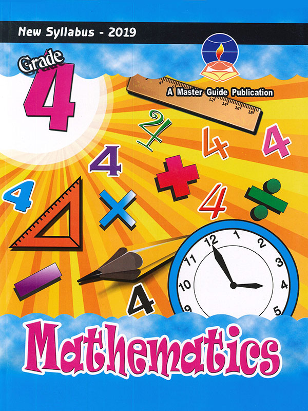 Master Guide Mathematics Grade 4 ( New Syllabus 2019 )