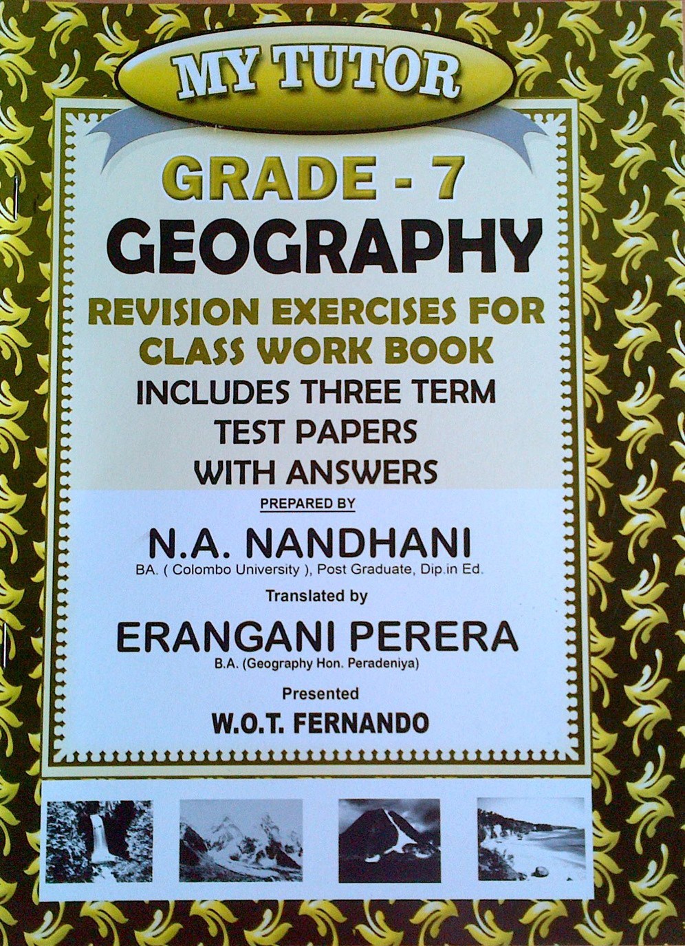 My Tutor Grade -7 Geography 