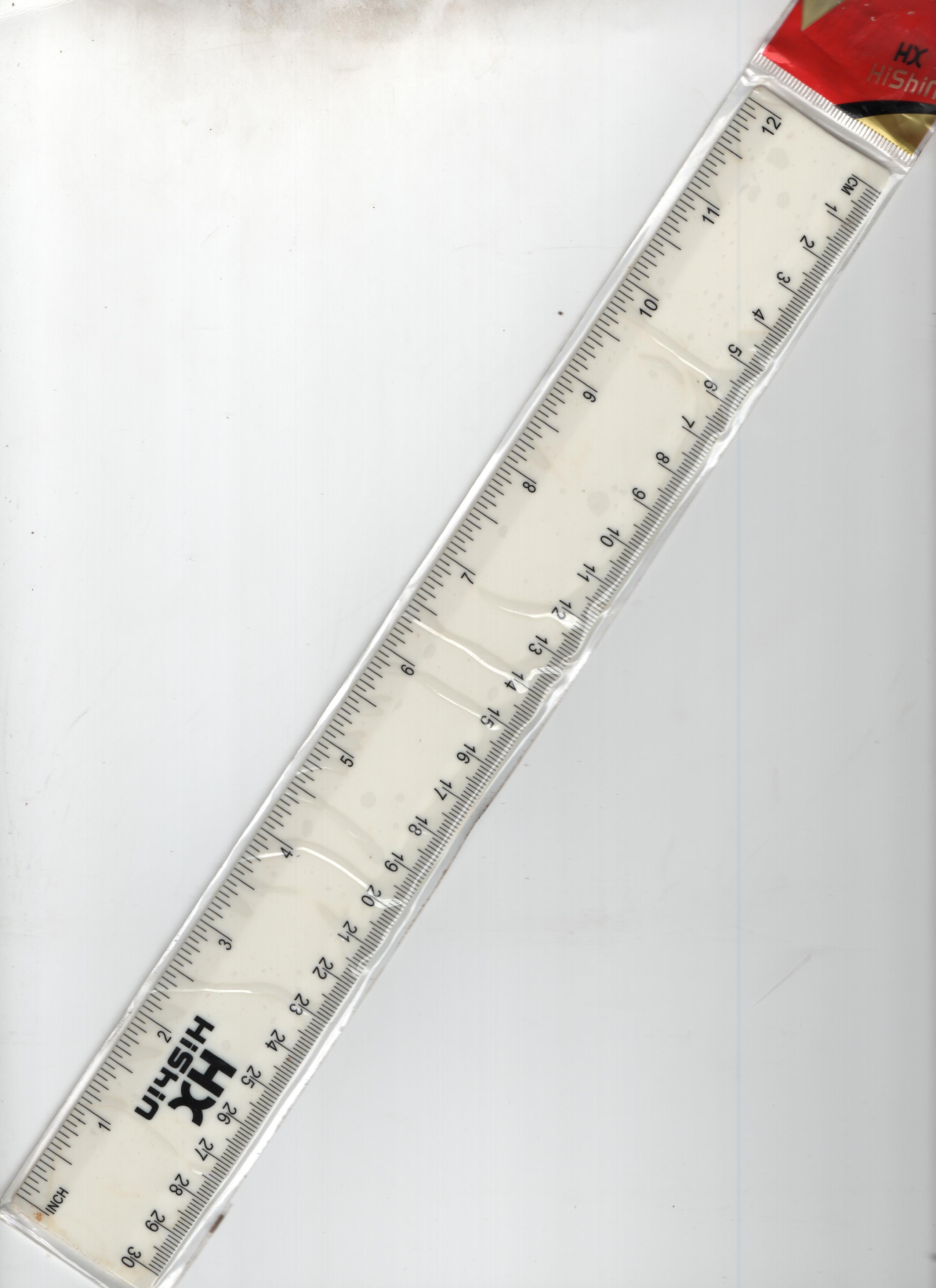 HX Hishin 12 Inch Ruler