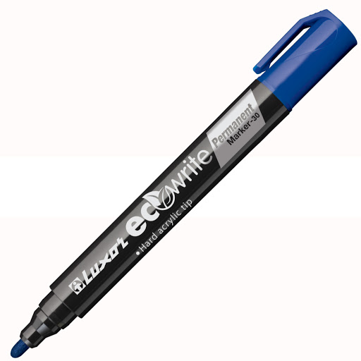 Luxor Eco Write Permanet Marker Blue