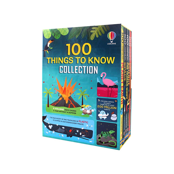 Usborne 100 Things To Know Collection 5 Books Box Set