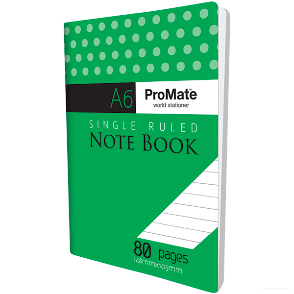Promate A6 Note Book 80 Pages