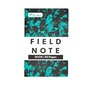 Panther Field Note Book 80 pages