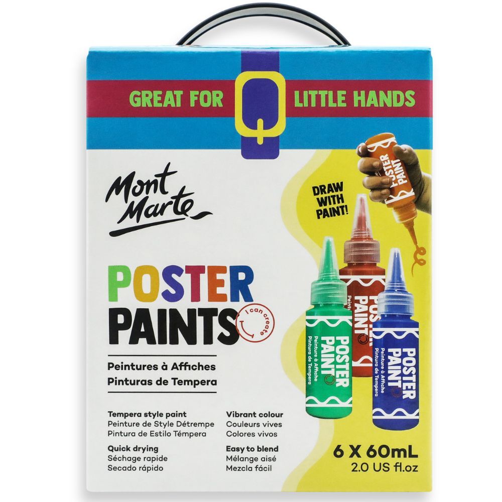 Mont Marte 60ml Poster Paints - 60ml