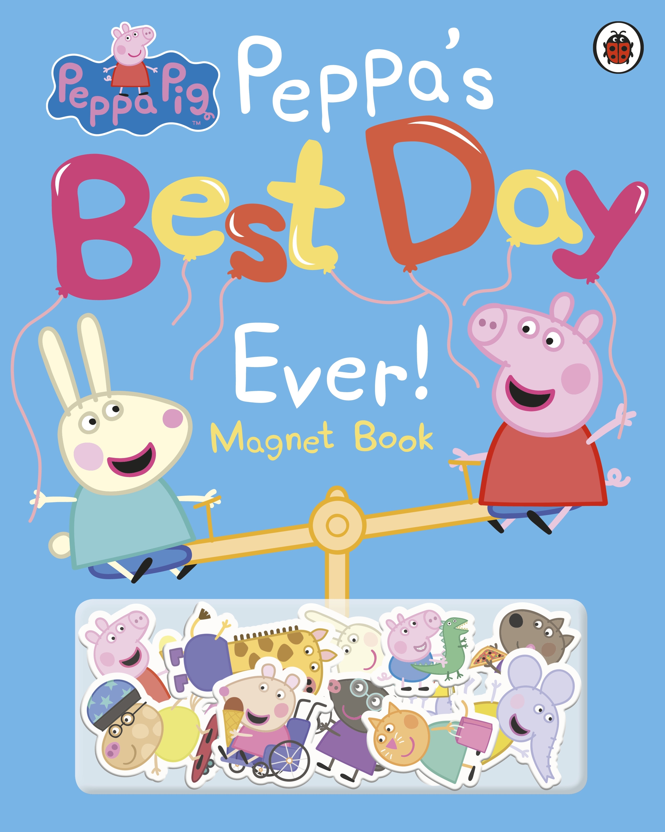 Peppa Pig Peppas Best Day Ever Magnet Book (Board Book)