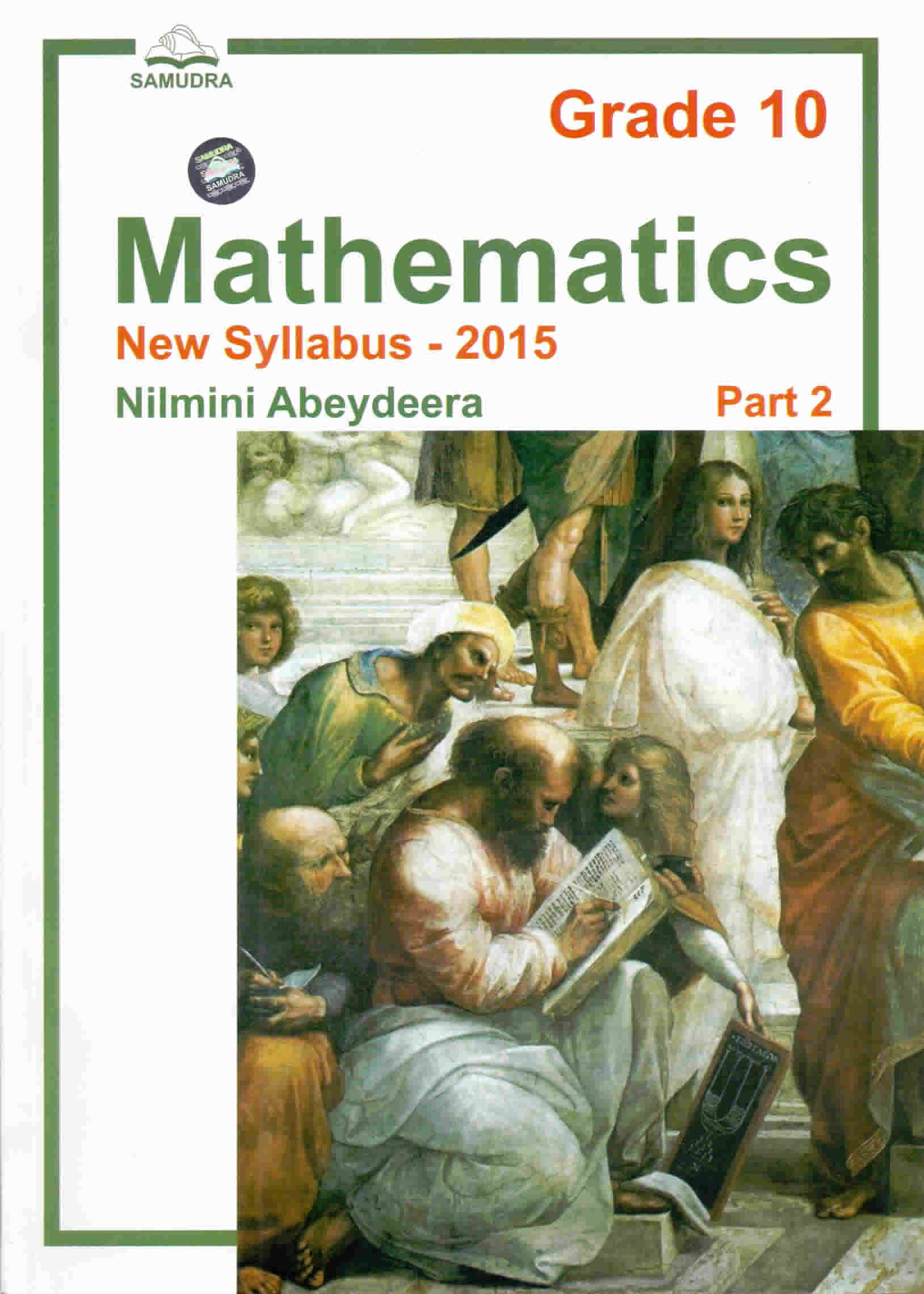 Mathematics New Syllabus 2015 - Grade 10 Part II 