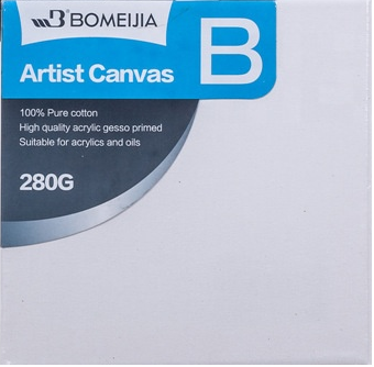 Bomeijia Artist Canvas Board 280gsm ( Size 20 x 30cm )