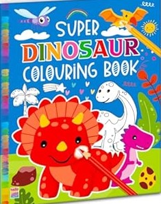 Super Dinosaur Colouring Book