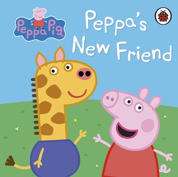 Peppa Pig Peppas New Friend (Board Book)