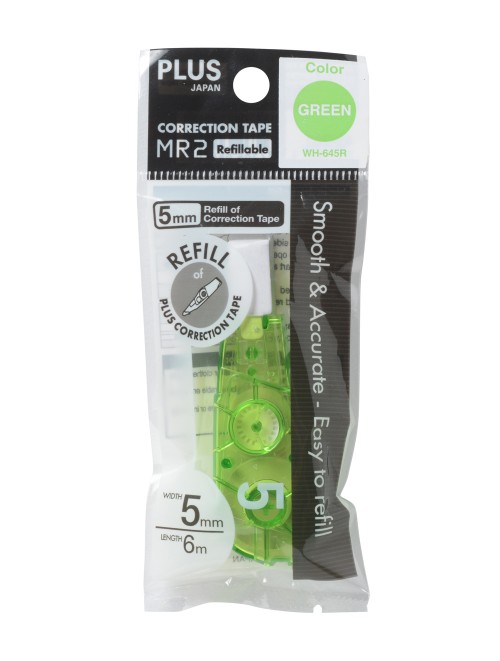 Correction Tape Refill Green