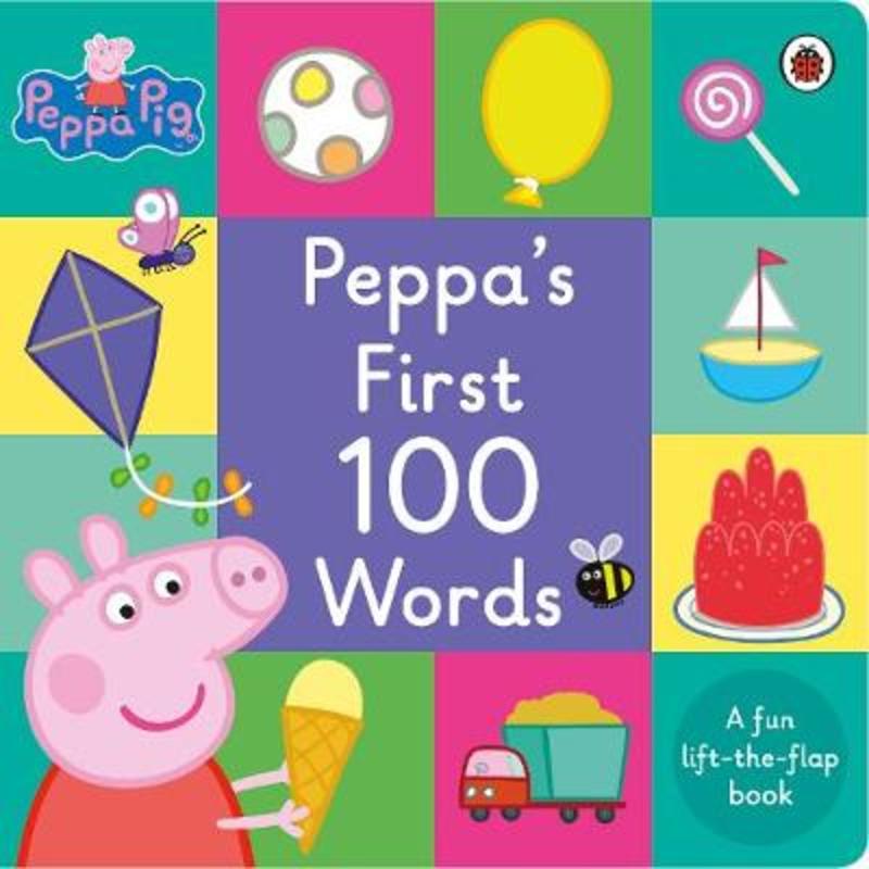 Peppa Pig Peppas First 100 Words (Board Book)