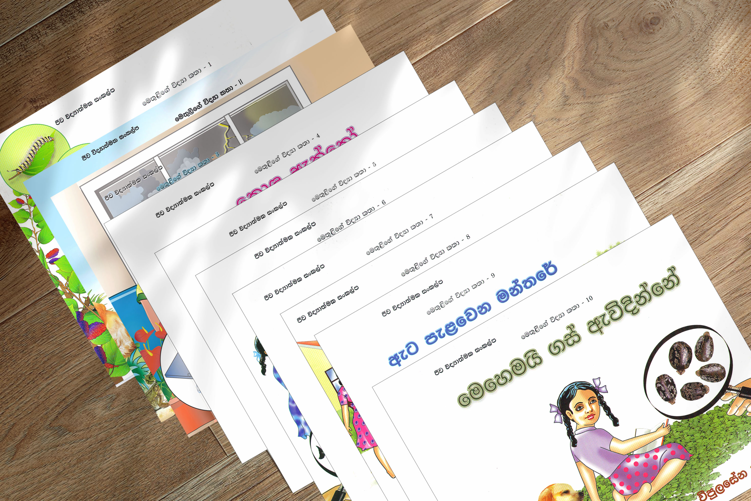 Jeewa Vidyathmaka Sankalpa Methulige Vidya Katha (Velum 01 - 10)