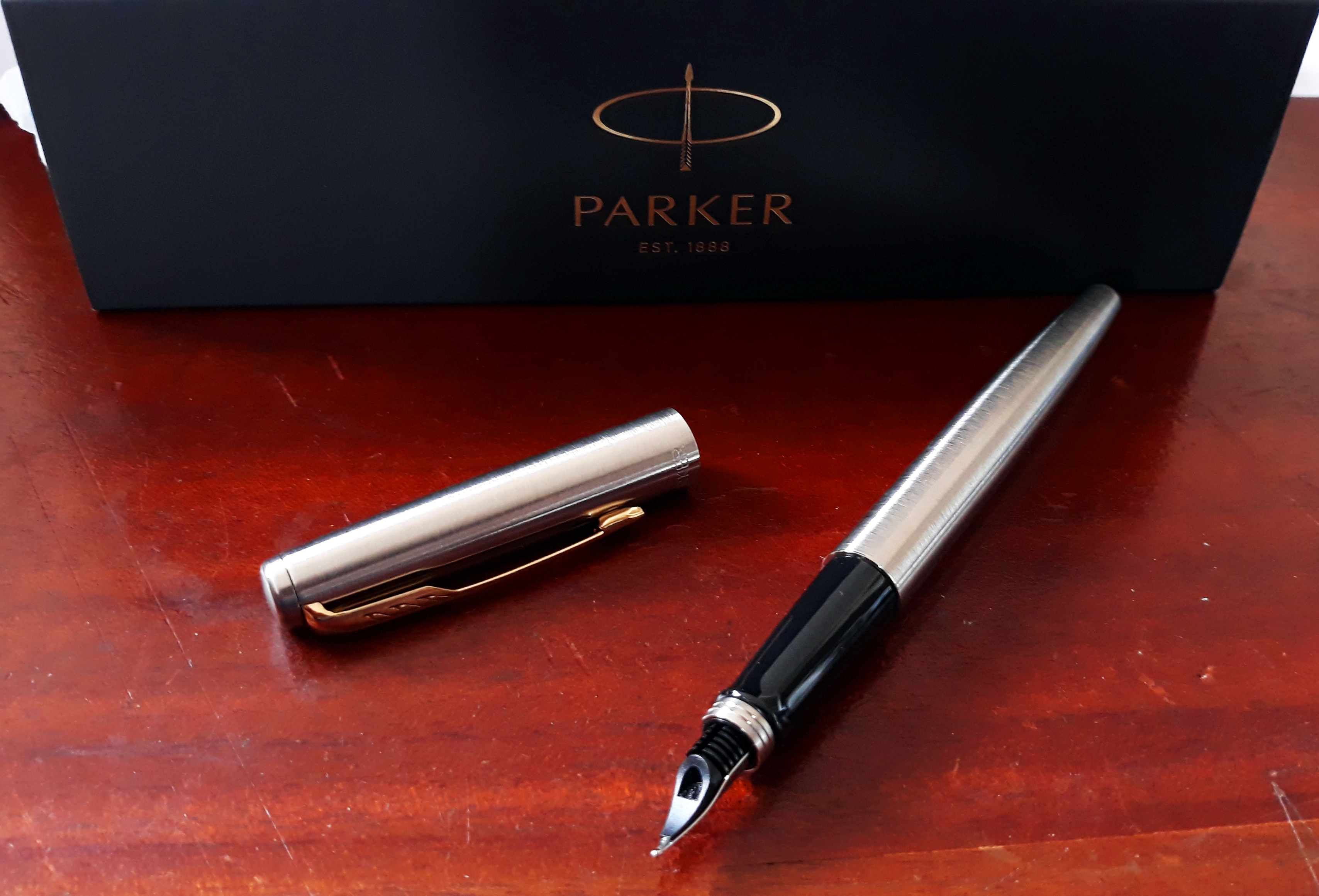 Parker Jotter Steel GT FP F