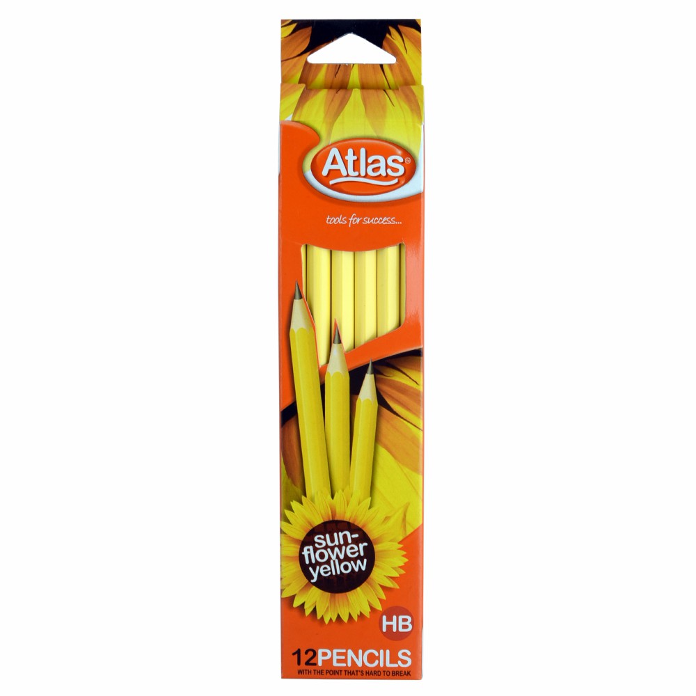 Atlas Ceylon Sunflower Yellow HB Pencil