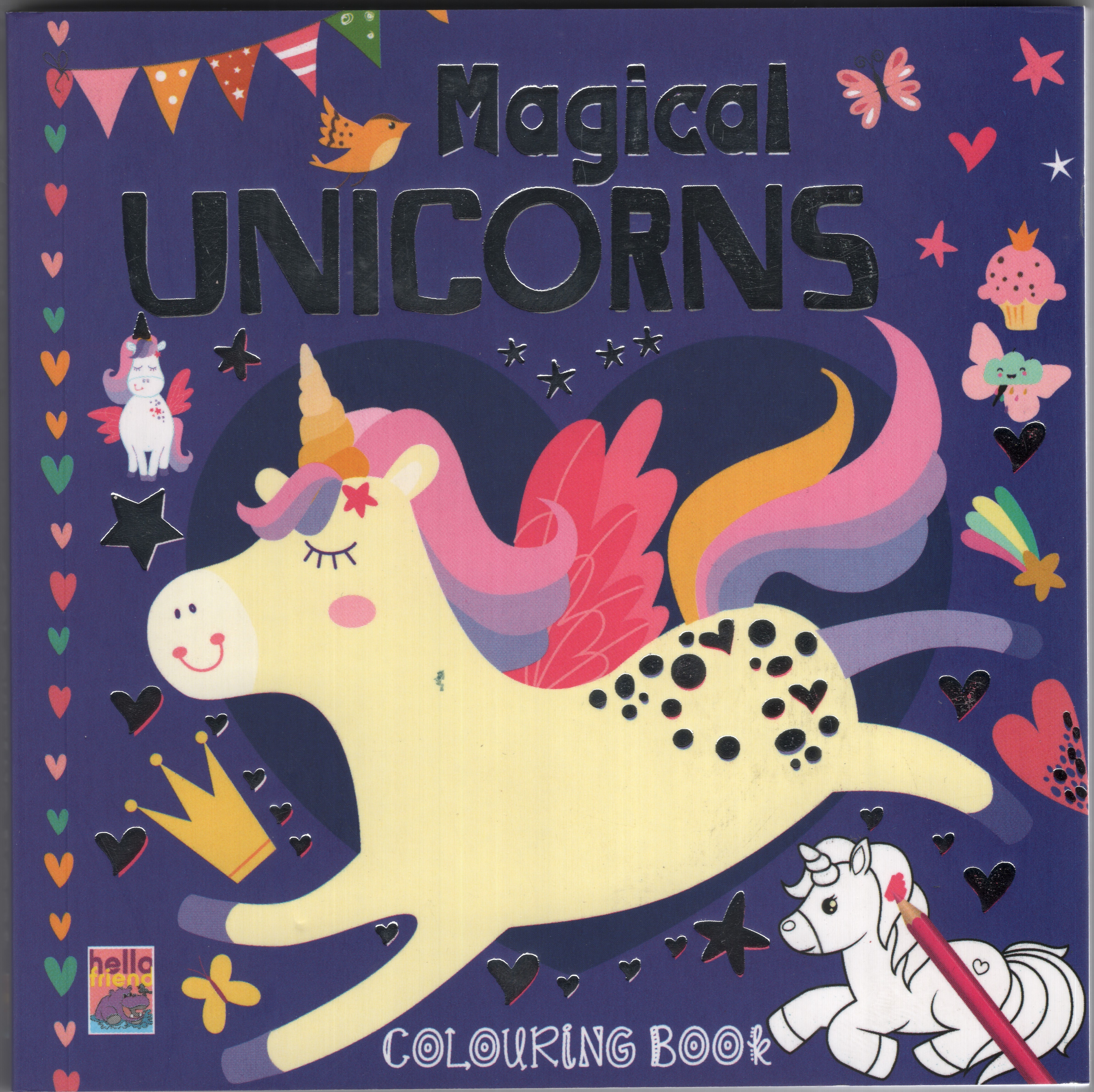 Magical Unicorn Colouring Book