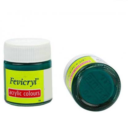 Fevicryl Acrylic Colours Fabric Painting Dark Green 06