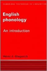English phonology An introduction