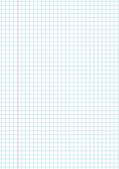 Square Ruled Paper 1 Each