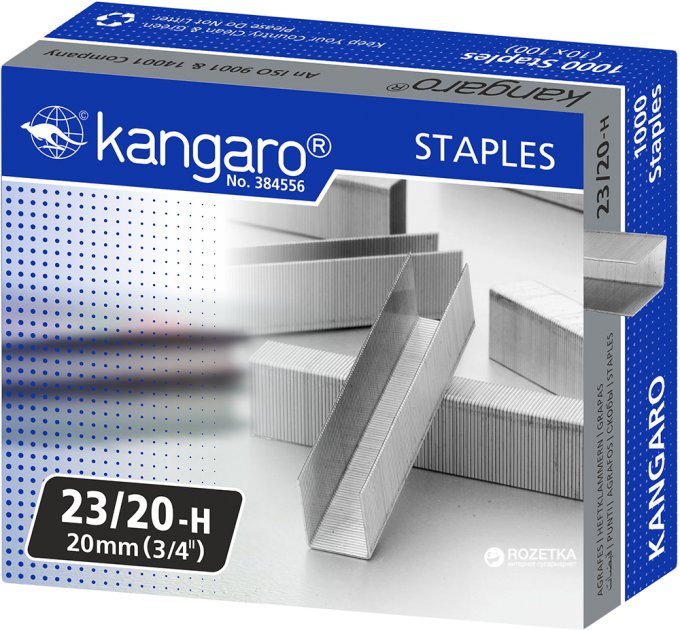 Kangaro Staples 23/20-H 20mm (3/4")