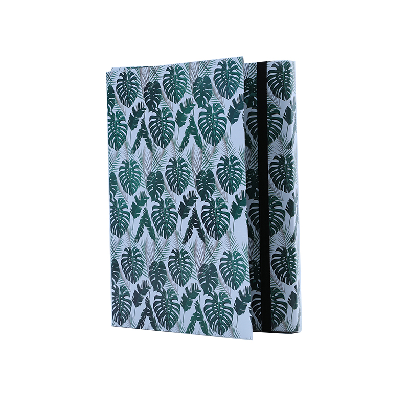 Panther Document Holder Design ( Tropical Leaves )