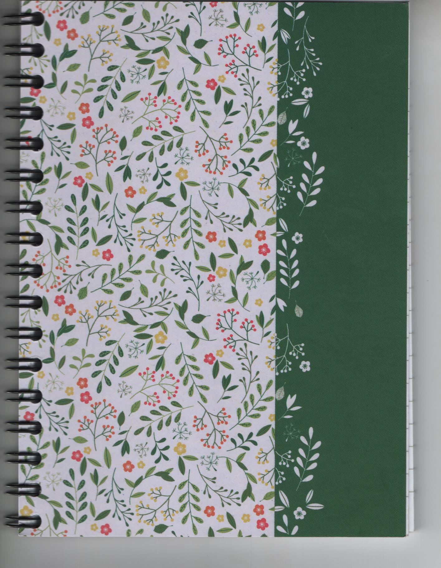 Spring A6 Note Book 100pgs(Spiral-Side)