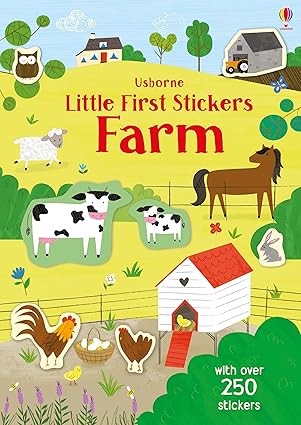 The Usborne Little First Stickers Farm