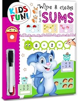 Hello Friend Wipe and Clean Fun with Sums