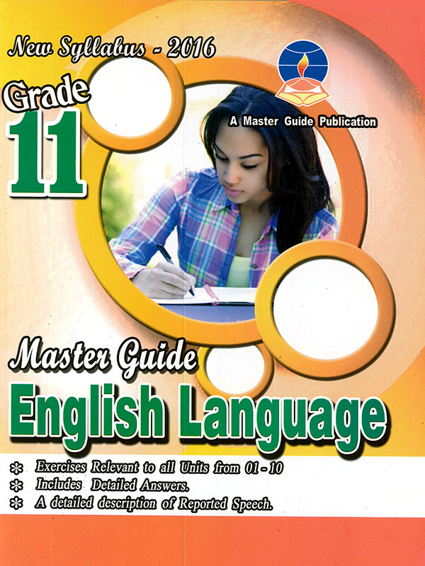 Master Guide English Language Grade 11( New Syllabus - 2016 )
