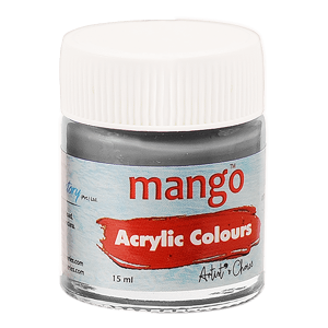Mango Acrylic Colours Silver 