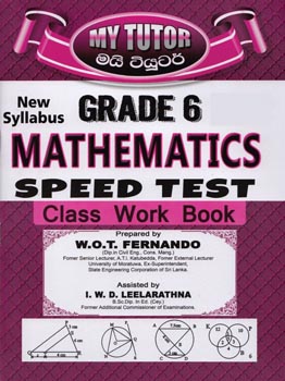 My Tutor Grade 6 Mathematics Speed Test ( English) 