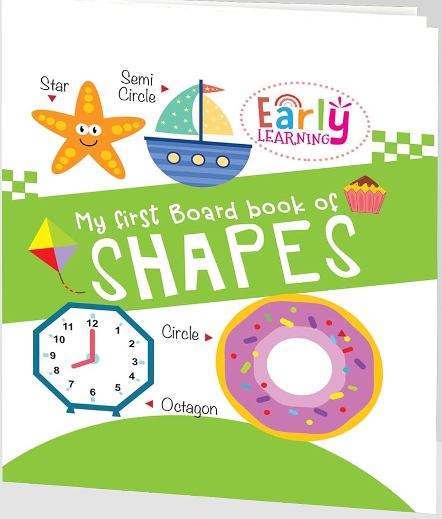 Hello Friend Books My First Padded Board Book of Shapes