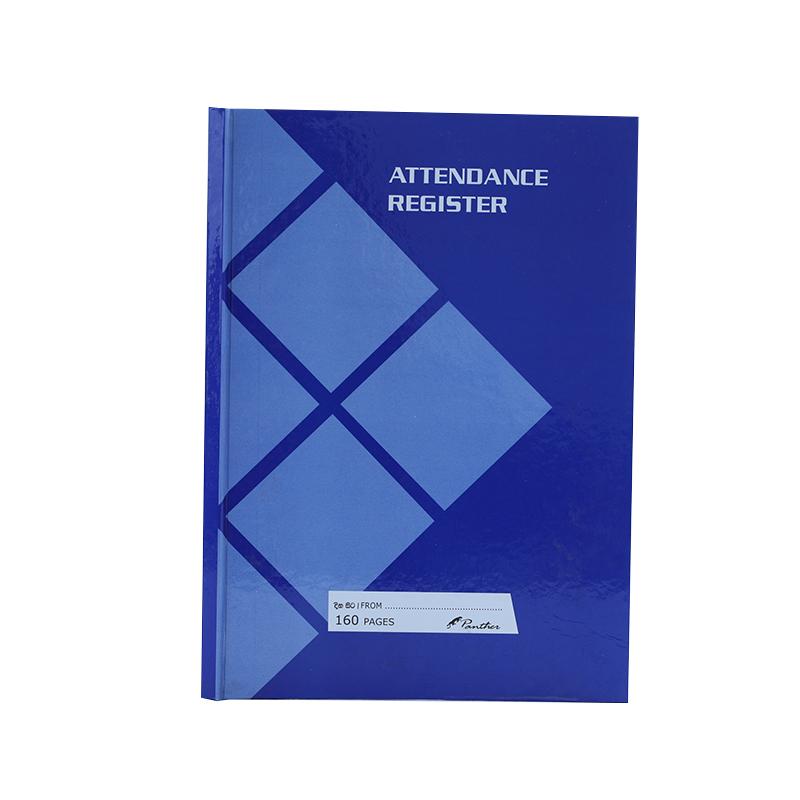 Panther Attendance Register 160 Page