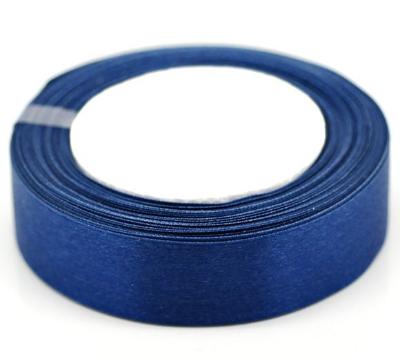 1' Ribbon Dark Blue