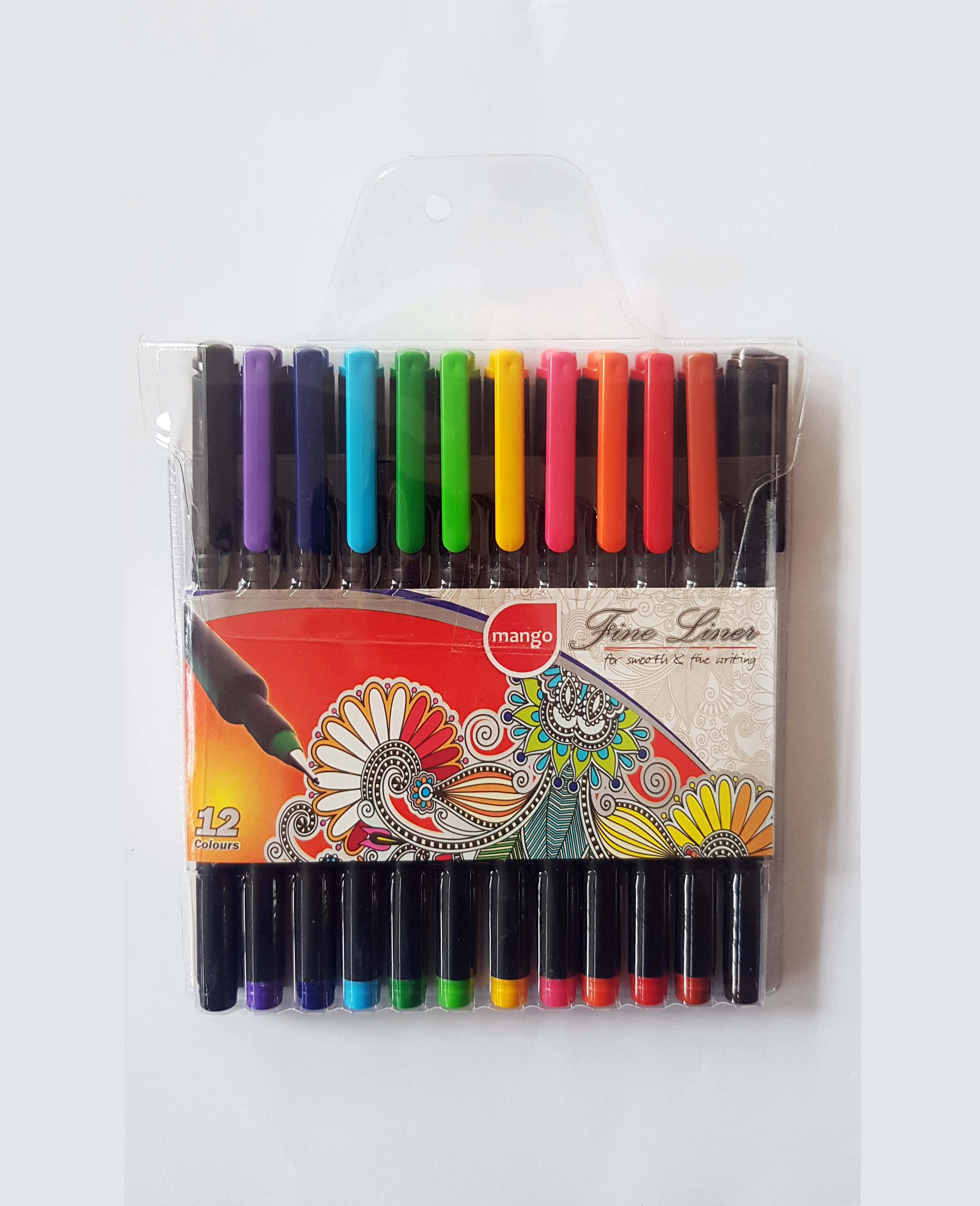 Mango Fine Liner 12 colour wallet 