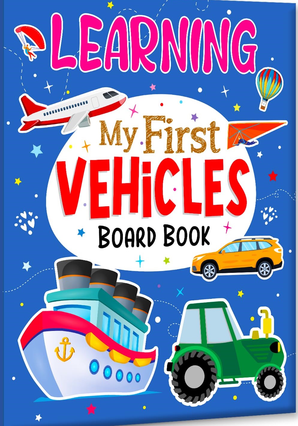 Learning My First Vehicles Board Book
