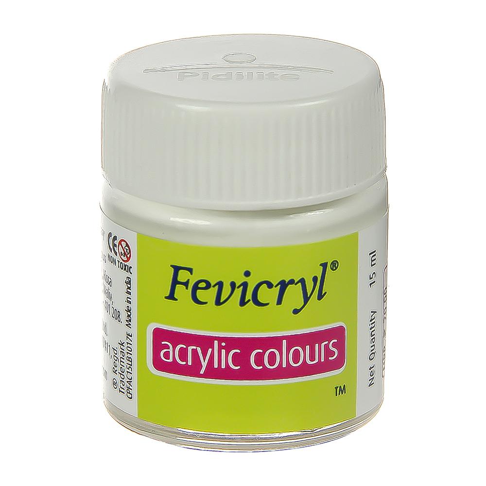 Fevicryl Acrylic Paint - White (27)