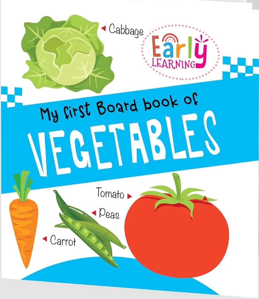 Hello Friend Early Learning My First Board Book of Vegetables