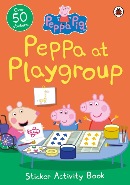 Peppa Pig Peppa at Playgroup ( Sticker Book )