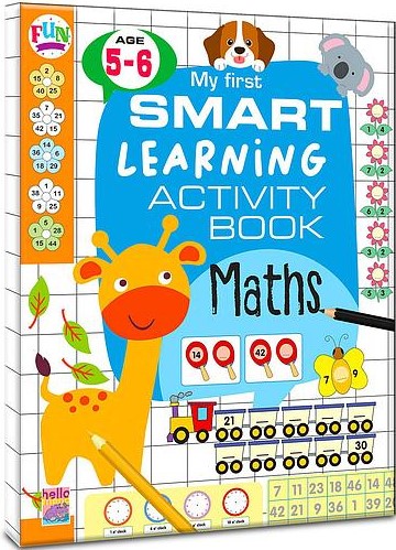 My First Smart Learning Activity Book Maths Age 5-6