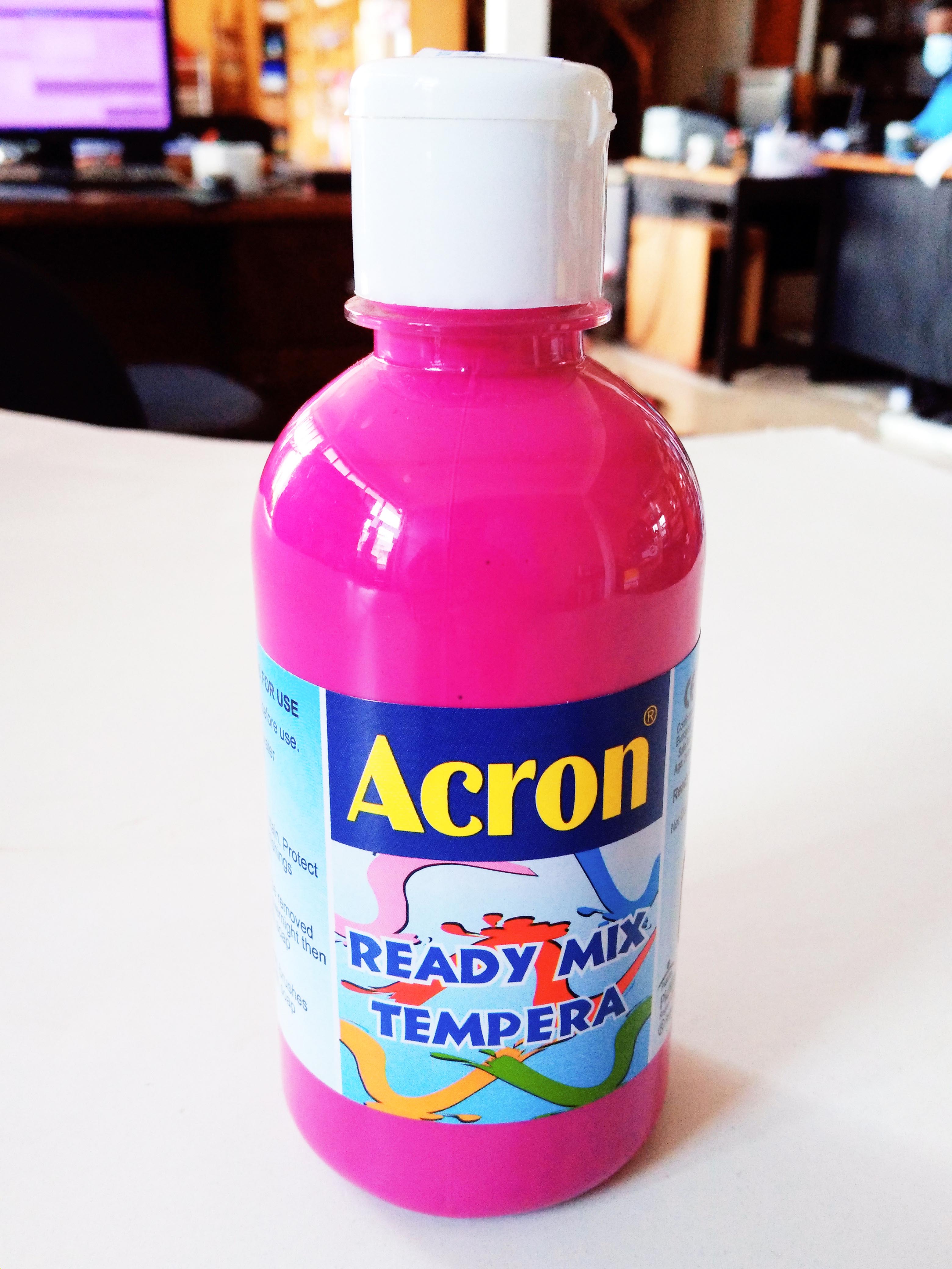 Acron Ready Mix Tempera Bottle Purple-R14 285ml