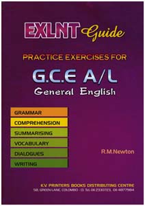 Exlnt Guide G.C.E A/L General English Model Question Papers With Answers