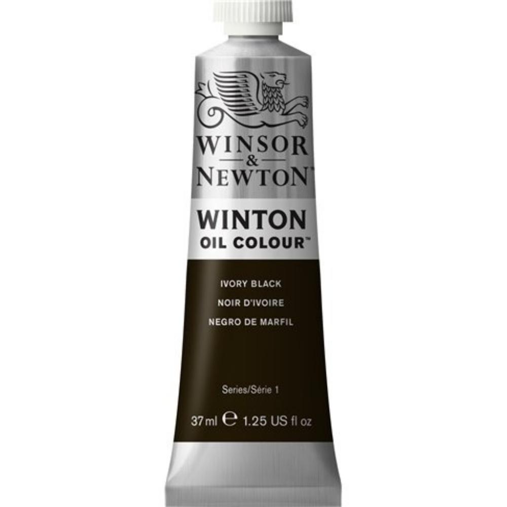 Winsor & Newton Winton oil colour Ivory Black 37ml 