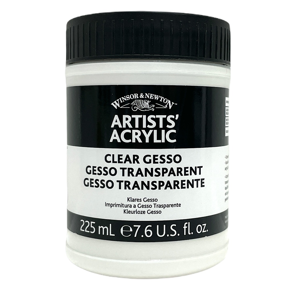 Winsor & Newton Artists Acrylic Clear Gesso 225ml